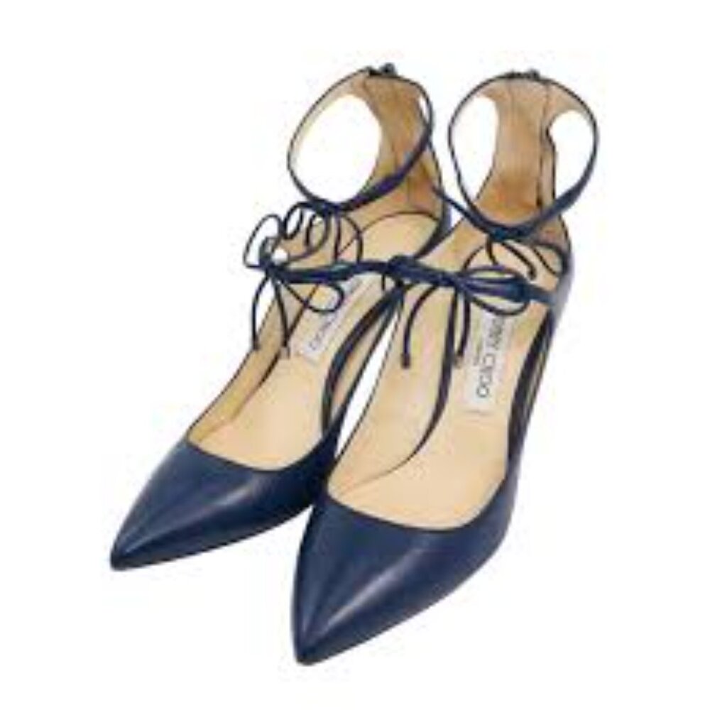 Jimmy Choo heels with bows (ties)